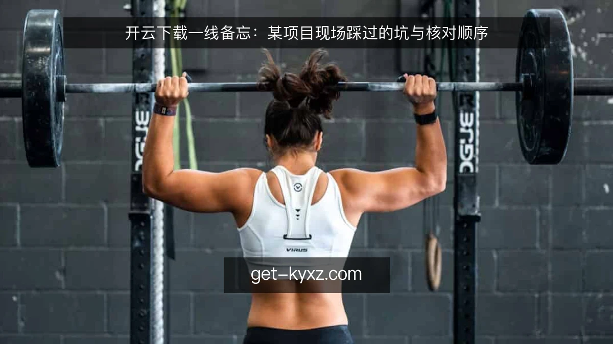 开云下载一线备忘:某项目现场踩过的坑与核对顺序
