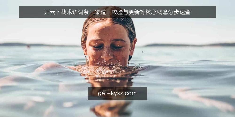 开云下载术语词条：渠道、校验与更新等核心概念分步速查 — 准备：先分清术语、词条与场景 配图
